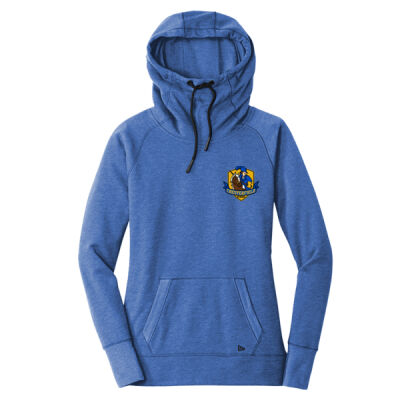 Ladies Tri Blend Fleece Pullover Hoodie Thumbnail